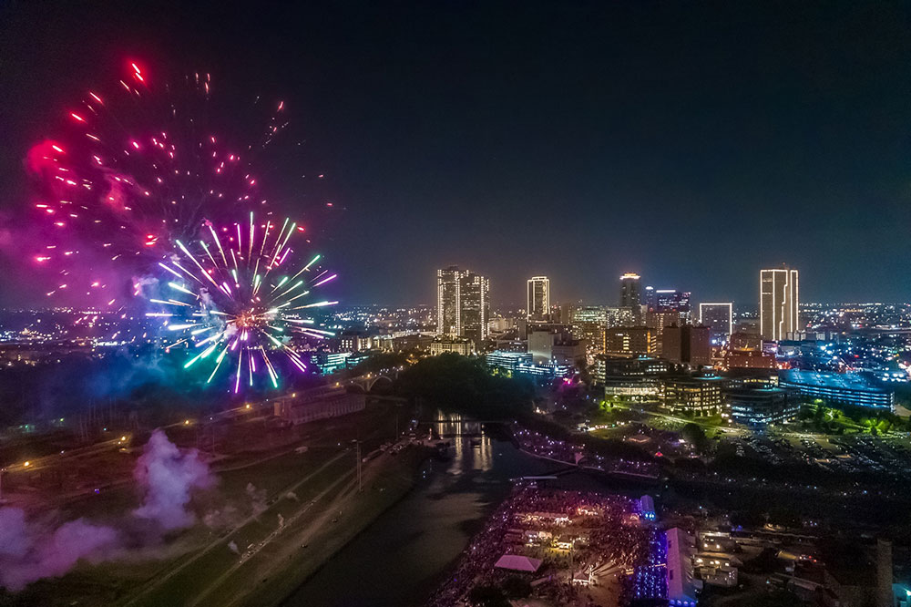 Fireworks Show - Fort Worth's Fourth